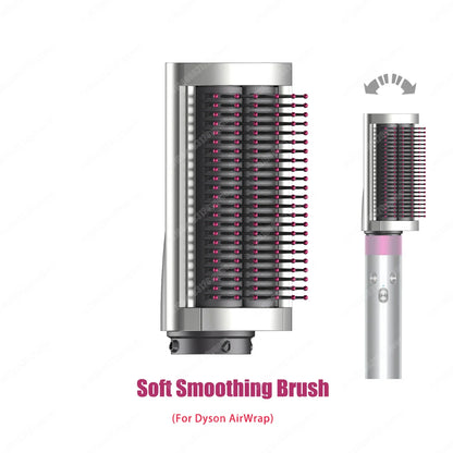 Anti-Flyaway Hair Styling Nozzle for Dyson Airwrap HS01/HS05 – Brush Attachment for Auto Curling & Dryer Accessories
