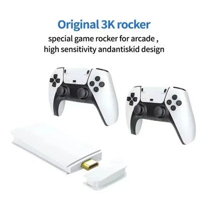 M15 4K HD Video Game Console – Wireless Handheld Retro Game Stick with Controller, 64GB, 20,000+ Games (2026 Hot Sale)