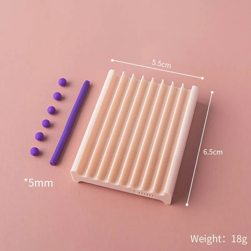 2-in-1 Clay Ball Maker - Pottery Rolling & Shaping Tool for DIY Jewelry Crafts
