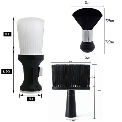 Soft Hair Brush for Neck & Face – Duster for Hair Cutting, Broken Hair Cleaning, Barber Salon & Styling Tool