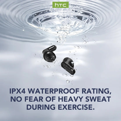 HTC NE20 Bluetooth 6.0 Wireless Translator Earphones – Waterproof IPX4 with Long Battery Life