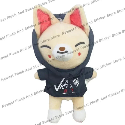 20cm Kawaii Skzoo Plush Toy Set – 8pcs Cartoon Stuffed Animals for Kids, Room Decor & Gifts
