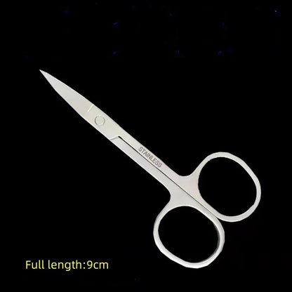 Pet Grooming Scissors Set – Professional Dog Hair Trimming Tools, Bent & Straight Scissors, Teddy Haircut Clippers