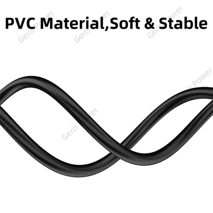 USB Type-C PD to DC 5.5x2.1mm Power Cable – 9V/12V/15V 65W Adapter for LED Strip, TV Box, Camera, Router