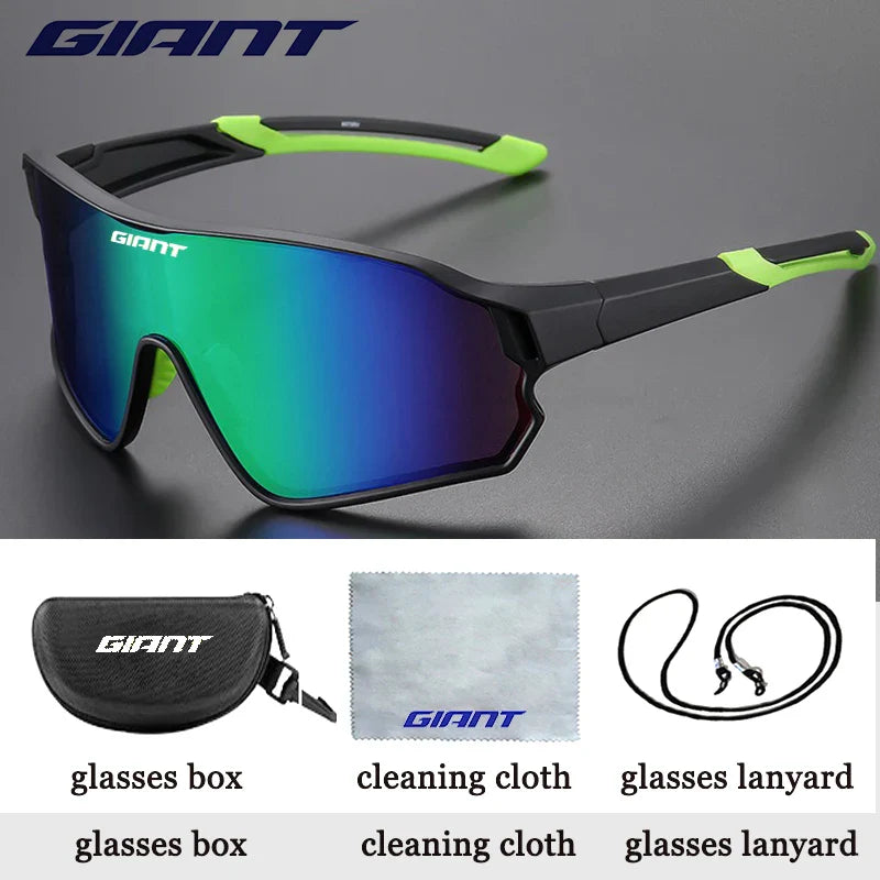 GIANT Cycling Glasses – UV400, Anti-Fog REVO Lenses, HD Clarity, Cateye Design