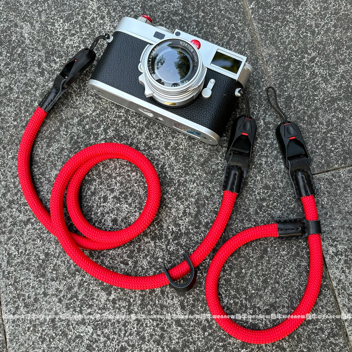 Nylon Rope Sling Quick Release Camera Strap – Wrist & Neck Shoulder Strap for Fujifilm, Sony, Nikon, Canon & Leica Mirrorless Cameras
