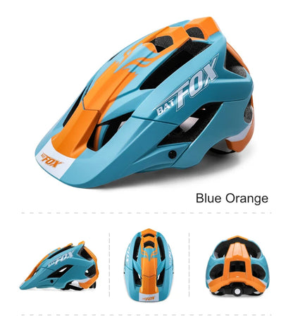 BATFOX MTB Cycling Helmet — Integrally-Molded Mountain Bike Helmet for Speed & Safety