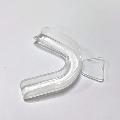 Silicone Dental Night Guard – Cold Light Whitening Braces Tray for Teeth Grinding Protection and Gum Cushion