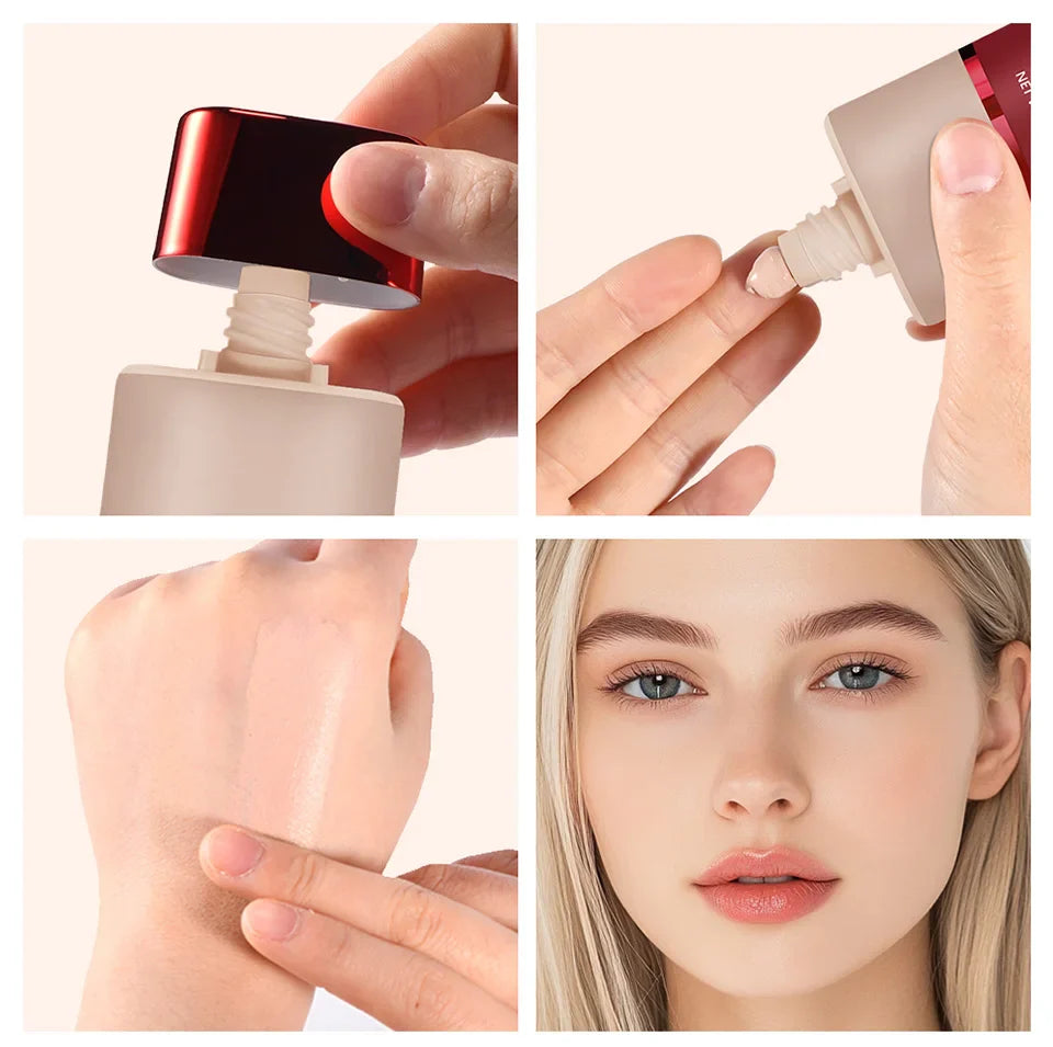 Turn Up The Base Blurring Foundation – Long-Lasting, Oil-Control Matte Face Makeup Cosmetics