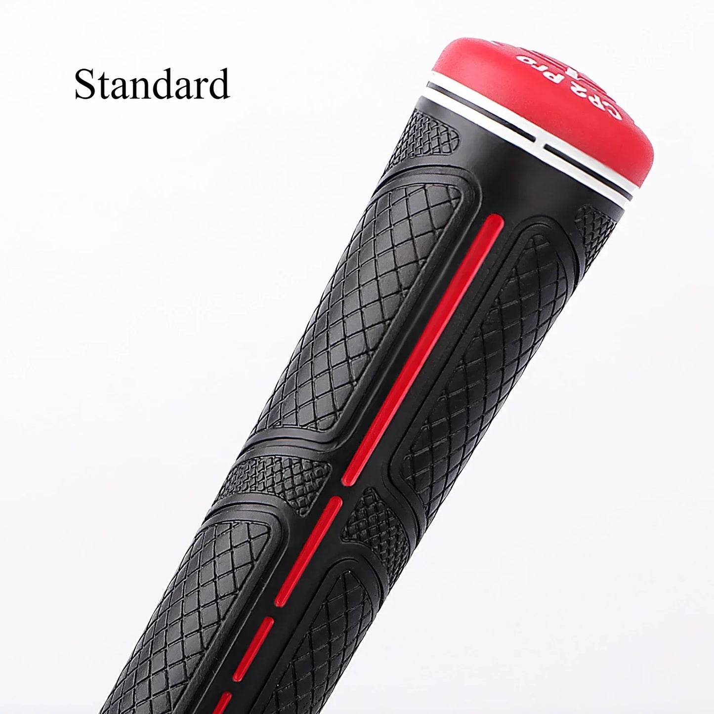 Golf Grip – Black Rubber Non-Slip, Available in Standard, Midsize, and Oversize Sizes