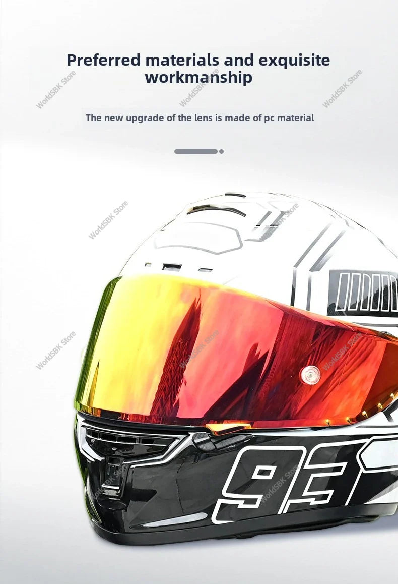 SHOEI Helmet Visor for X-14, Z-7, RF-1200, NXR & More – CWR-1/CWR-F Shield Replacement