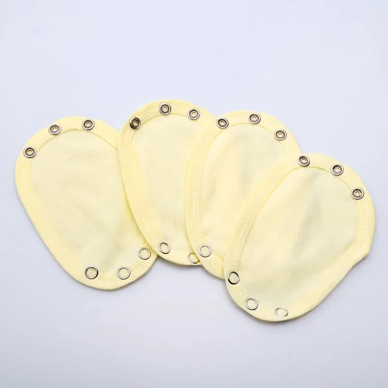 4PCS Baby Romper Set – Soft Jumpsuit Bodysuit with Lengthening Extender | Cute & Comfortable Infant Outfit