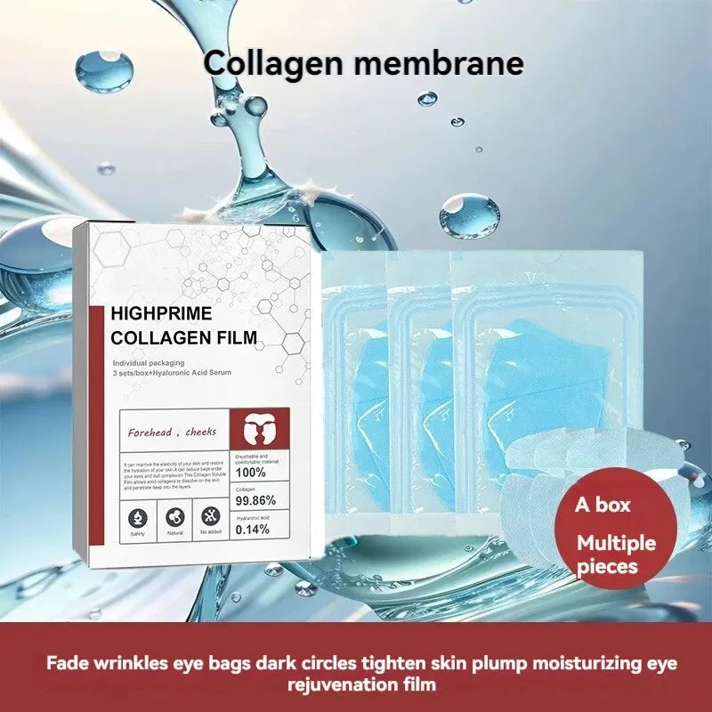 Collagen Membrane for Eye Rejuvenation – Lightens Wrinkles, Dark Circles & Bags, Firming & Moisturizing Skin