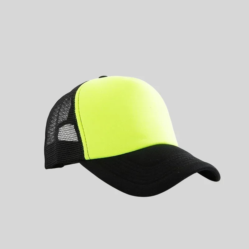 Personalized Logo Trucker Hats - Custom Foam Mesh Baseball Caps for Men & Women, Snapback Sun Hats