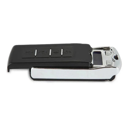1Pcs Precision Portable Car Key Shape Mini Digital Pocket Gram Scale - 200g/100g Capacity, 0.01g Accuracy, LCD Display, Batteries Included