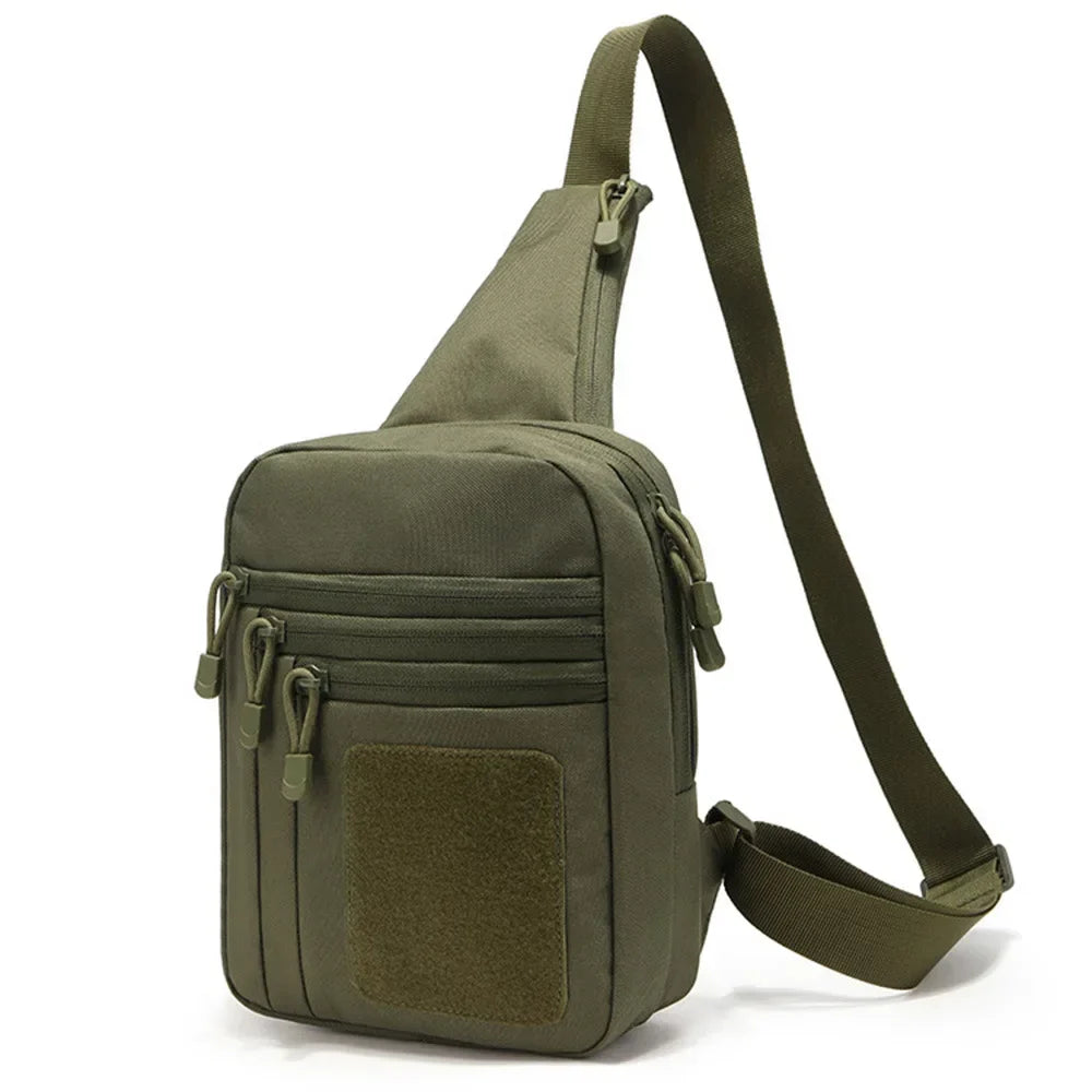 Outdoor Tactical Shoulder Bag – Concealed Carry Pistol Holster Waterproof Crossbody Gun Sling Pack