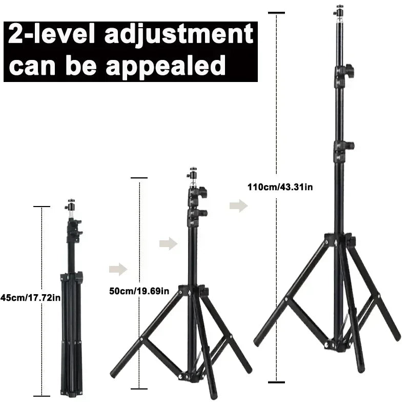 DITONG 110cm Universal Tripod Stand for Magcubic HY300 Pro & HY320 Mini Projector – Portable Bracket Mount