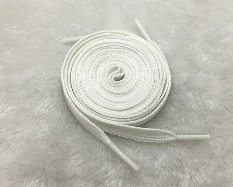 Luminous Flat Shoelaces - Glow in the Dark Fluorescent Sneaker & Canvas Shoe Laces, 80/100/120/140cm