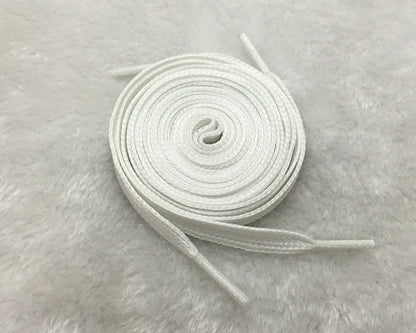 Luminous Flat Shoelaces - Glow in the Dark Fluorescent Sneaker & Canvas Shoe Laces, 80/100/120/140cm
