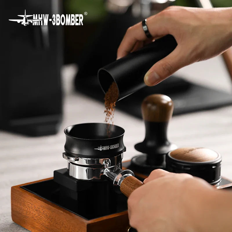 51/54/58mm Magnetic Espresso Dosing Funnel – Coffee Dosing Ring for Portafilter, Barista Brewing Tools