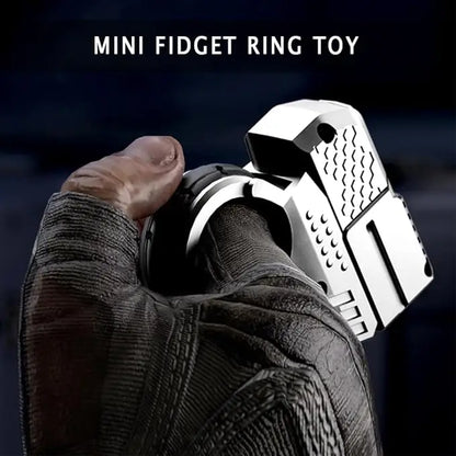 EDC Decompression Fingertip Launcher Ring – One-Click Eject Fidget Toy for Stress Relief & Sensory Play