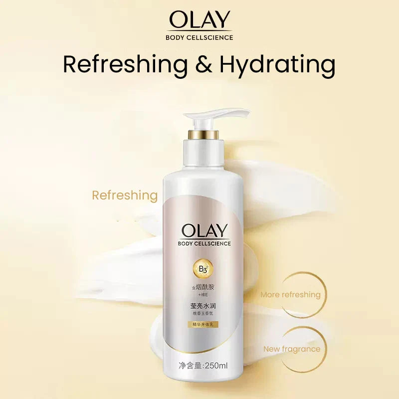 OLAY Body Cellscience Nourishing Lotion – Forest Berry & Rich Tuberose Flavors, Random Old/New Packaging