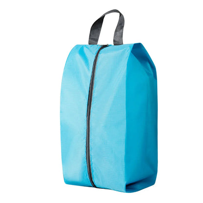 Dustproof Shoes Storage Bags - Travel Portable Nylon Organizer with Sturdy Zipper and Waterproof Pocket