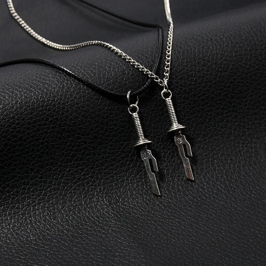 Jujutsu Kaisen Toji Fushiguro Sword Necklace – Spear of Tianri Knife Pendant for Unisex Cosplay