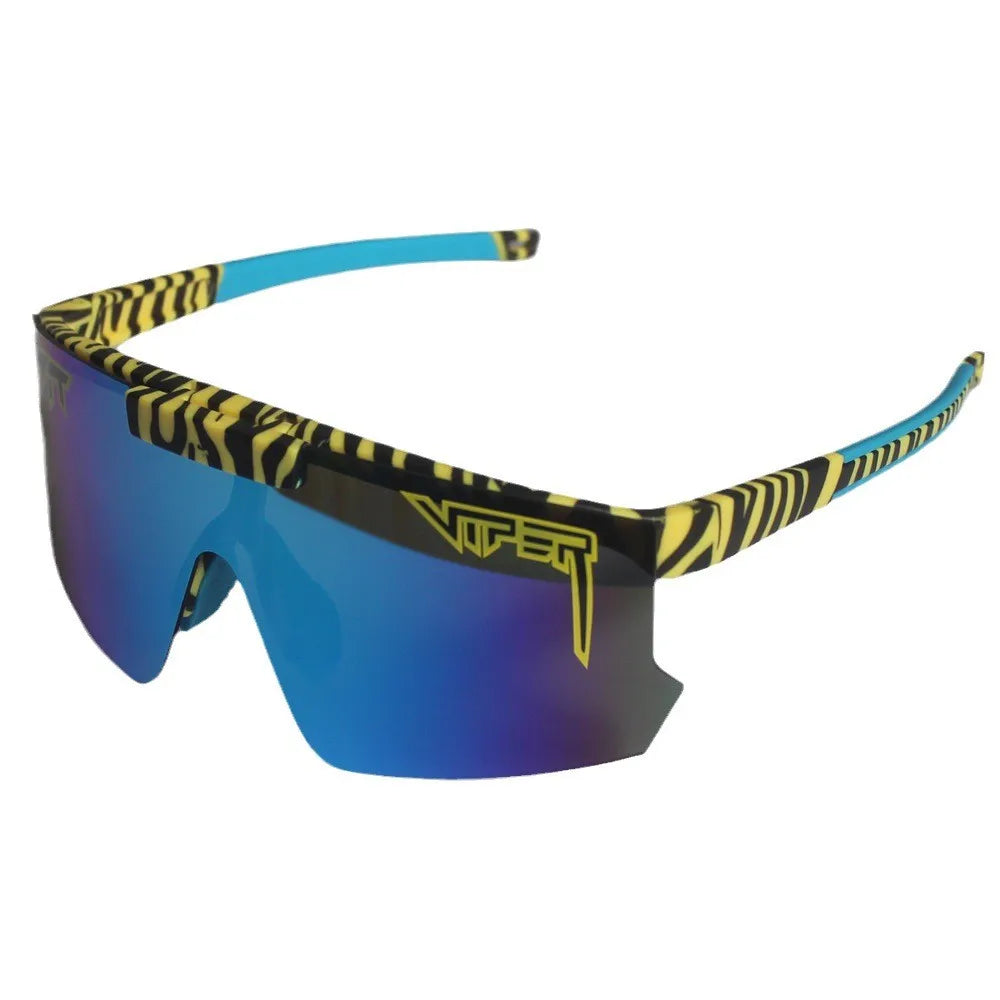 Retro Flip-Up Pit Viper Cycling Sunglasses — UV400 Vintage Steampunk Eyewear for Men & Women