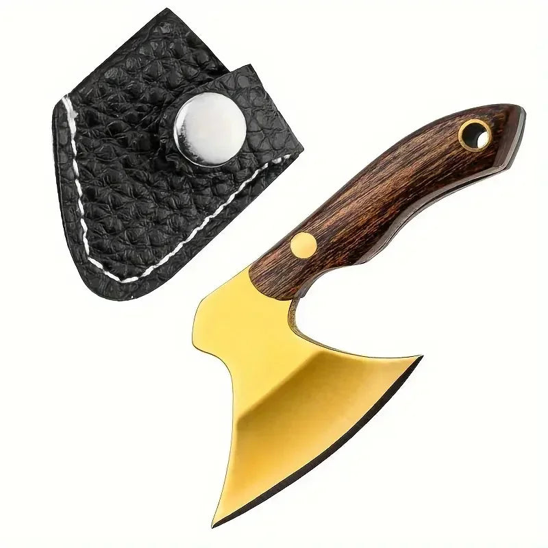 Mini Stainless Steel Small Axe Keychain – Portable Knife Pendant Gift & Outdoor Tool Decoration