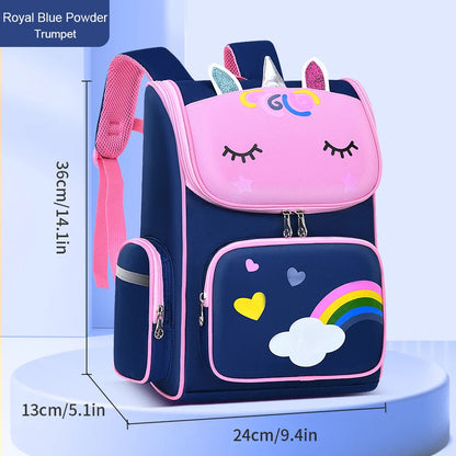 Children’s School Backpack | Cute Waterproof Lightweight Bag for Elementary Students, Grades 1-6, Ages 6-12
