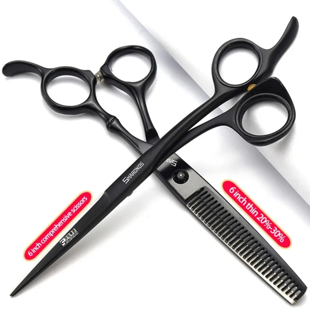 SHARONDS Professional Hairdressing Scissors – 440C Japanese Steel Barber Shears for Salon & Home Use