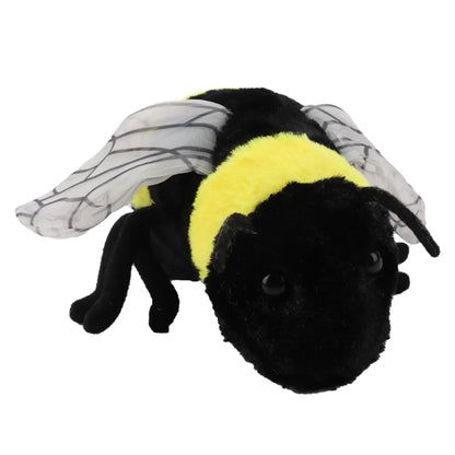 Lifelike Bee Plush Toy – Soft Stuffed Honeybee for Kids, Insect Lovers & Home Decoration (2 Sizes)