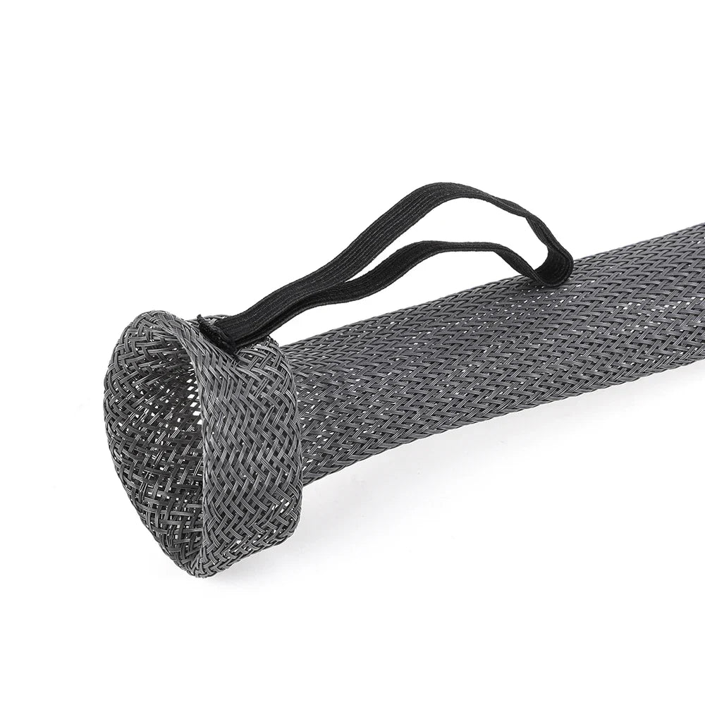 Fishing Rod Cover – Spinning Rod Sleeve, Pole Sock & Glove, Casting Ice Net Tube Protective Sleeve for Fishing Poles