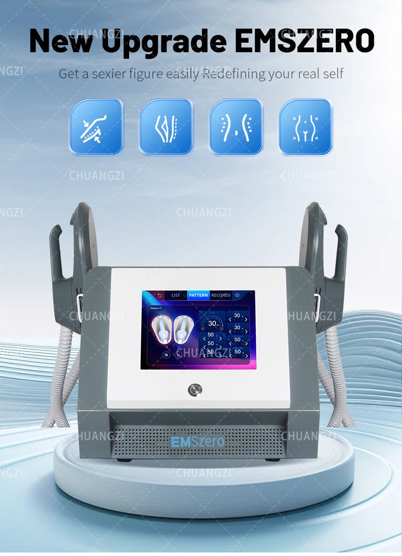 EMSzero Sculpting Machine – Portable NEO Body Slimming, Nova RF & EMS Electromagnetic Muscle Stimulator for Professional Use