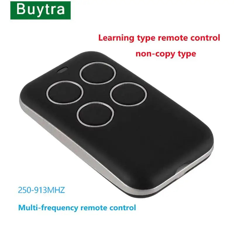 Multifrequency Garage Door Remote Control – 4 Channel Keychain Duplicator for 868, 433, 315, 330, 390 MHz Gates