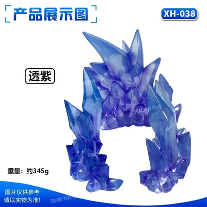 Whirlwind Flame & Ice Special Effects Model Stand — Luffy Figure DIY Accessories Movable Display Base