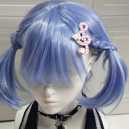 Kawaii Y2K Hair Clips Set – Musical Note, Resin Wings & Star Hair Accessories for Girls