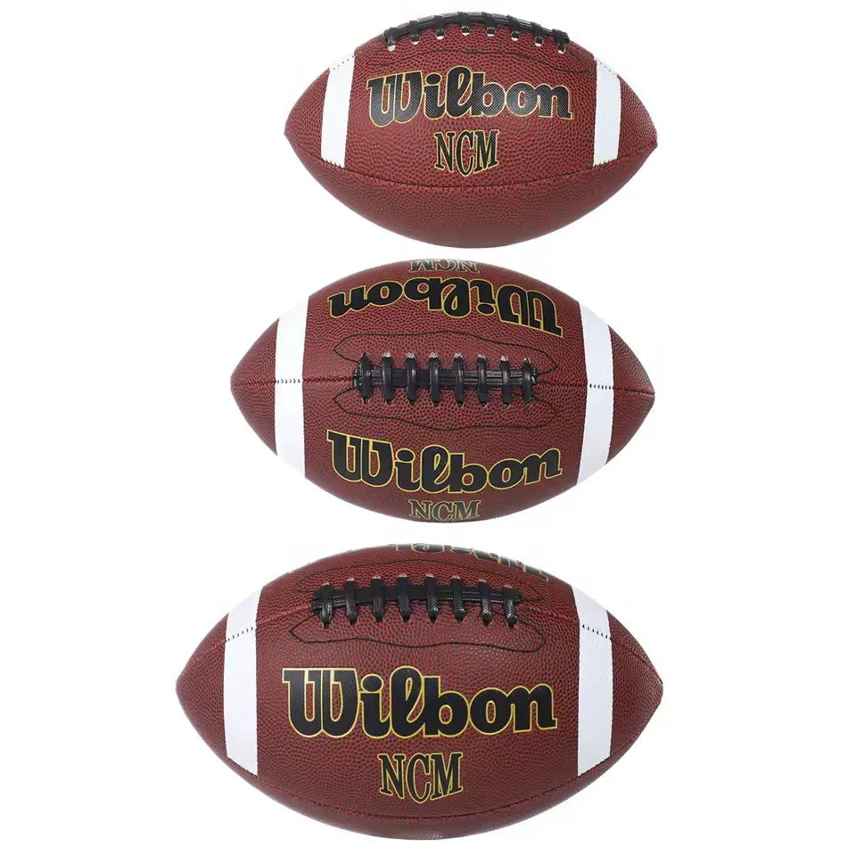 American Football Rugby Ball – Standard Training Game Ball, Available in Size 3, 6 & 9