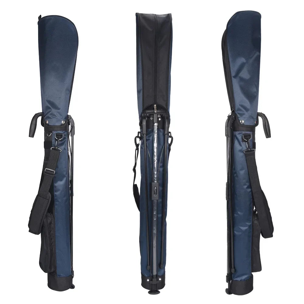 Lightweight Golf Club Bag with Bracket – Waterproof Golf Stand Carry Bag, Golf Gun Rack