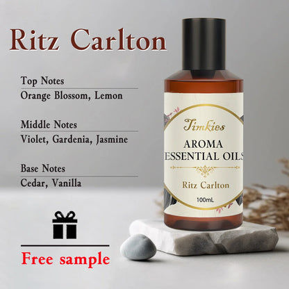 100ML Hotel Room Fragrance Diffuser – Air Freshener for Home, Car, and Office – Ritz Carlton & Hilton Scent, Humidifier & Essential Oil Refill   2/2