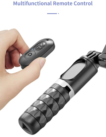 360° Rotation Gimbal Stabilizer & Selfie Stick – Tripod for iPhone & Smartphone Live Photography