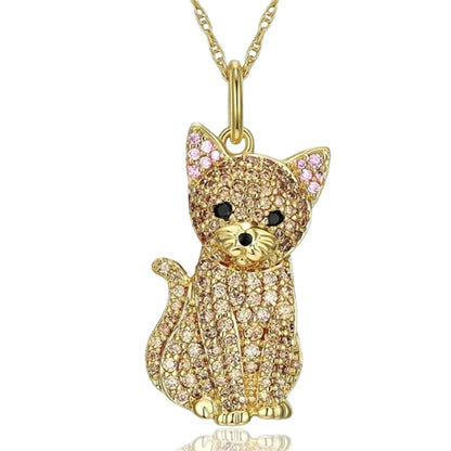 Schnauzer Dog Pendant Necklace – Cute & Elegant Puppy Jewelry for Women, Perfect Gift for Dog Lovers