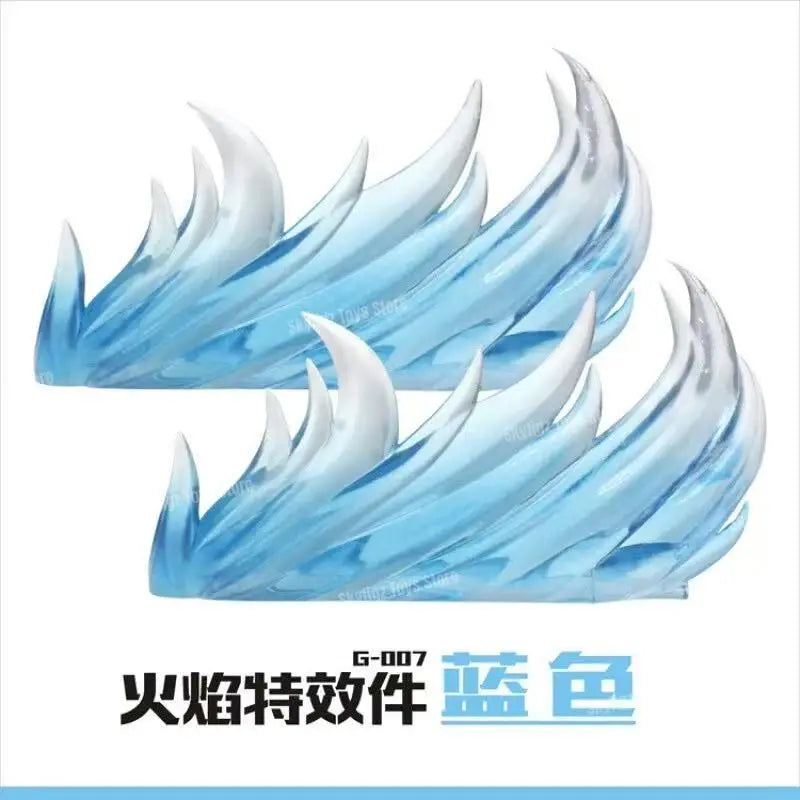 Whirlwind Flame & Ice Special Effects Model Stand — Luffy Figure DIY Accessories Movable Display Base