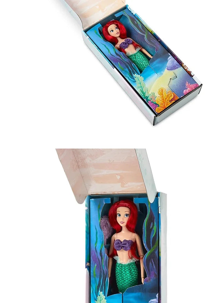 Disney Princess Frozen Elsa & Anna Classic Dolls – Anime Action Dress-Up Toy for Girls’ Gift