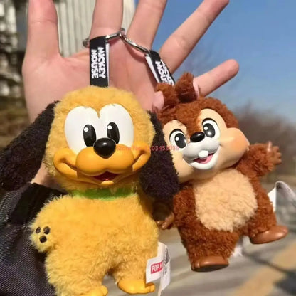 Original Pop Mart Mickey Family Keychain — Cute Vinyl Figure Blind Box for Kids & Collectors
