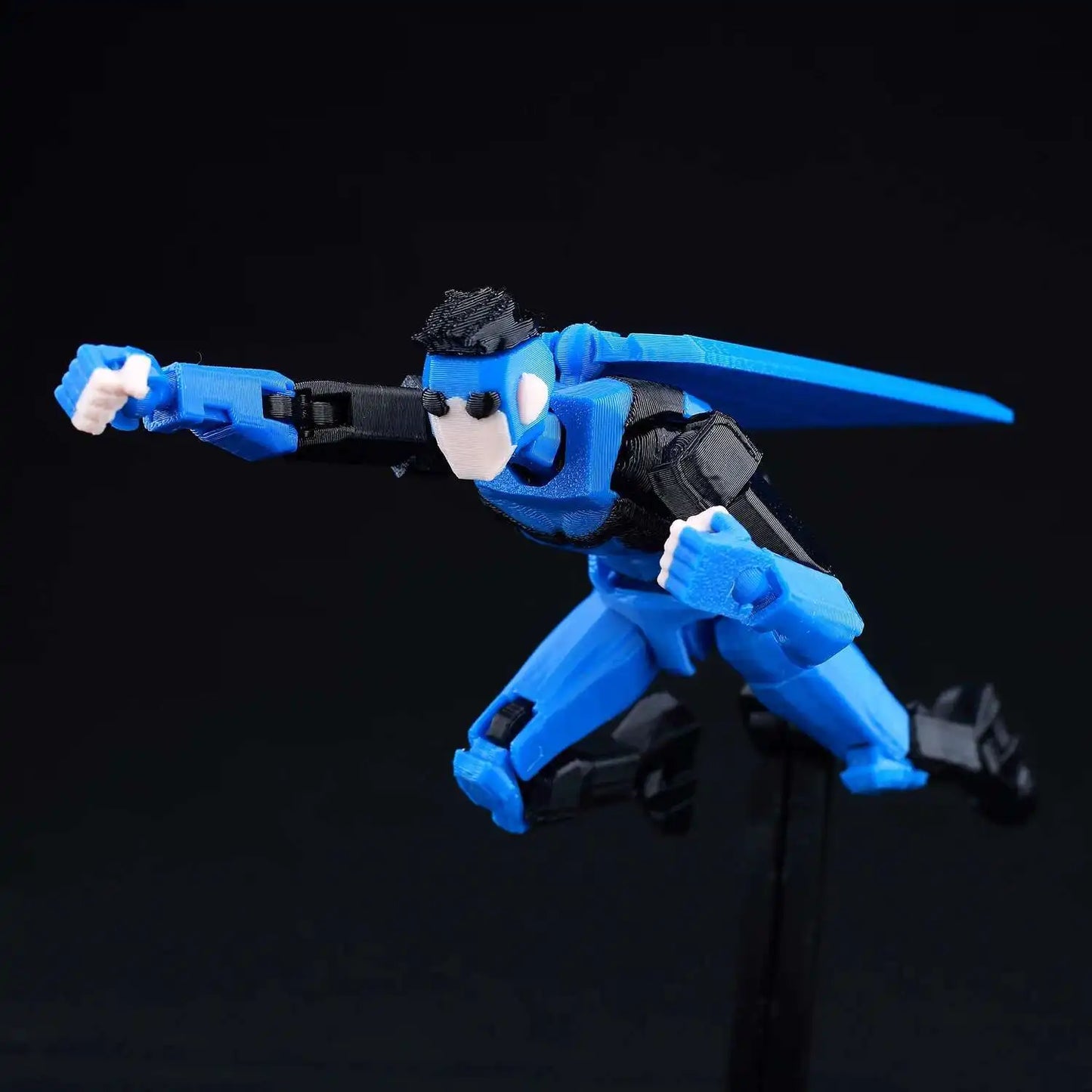 9L3D Lucky 13 Invincible Boy Eve Action Figure — 3D Printed Anime Model, Multi-Jointed Poseable Collectible Toy Gift for Fans