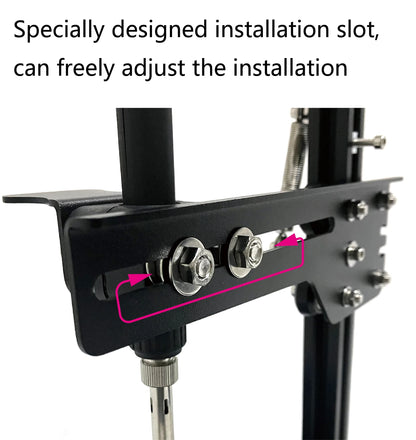 Stealth Heat Set Insert Press Kit - M1-M8 Threaded Nut Insertion Tool for 3D Printing Parts