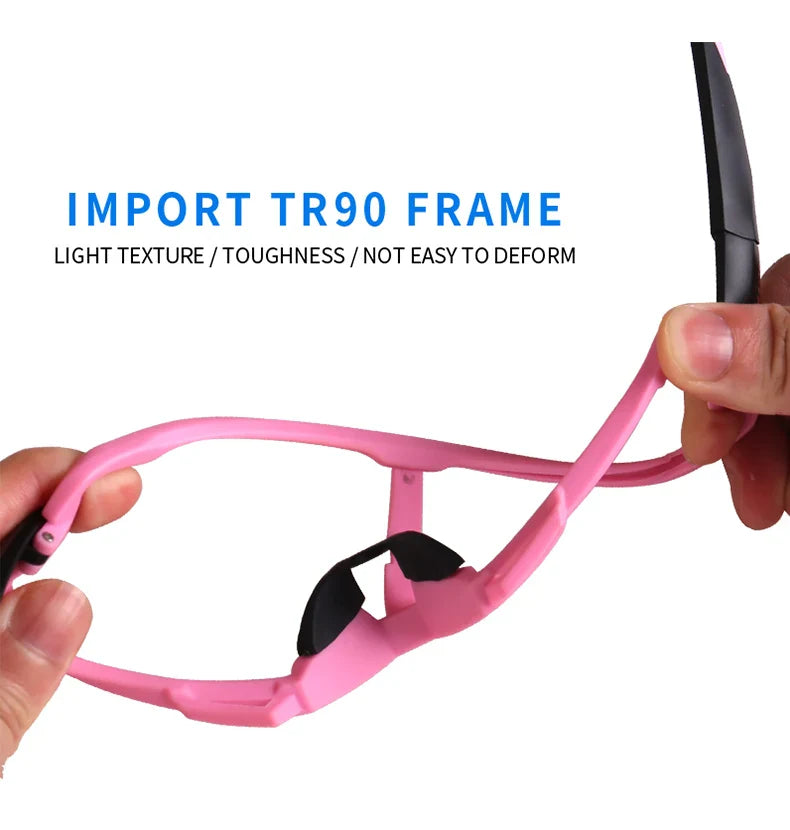 X-TIGER Polarized Cycling Glasses — Photochromic MTB & Road Bike Sunglasses for Sports