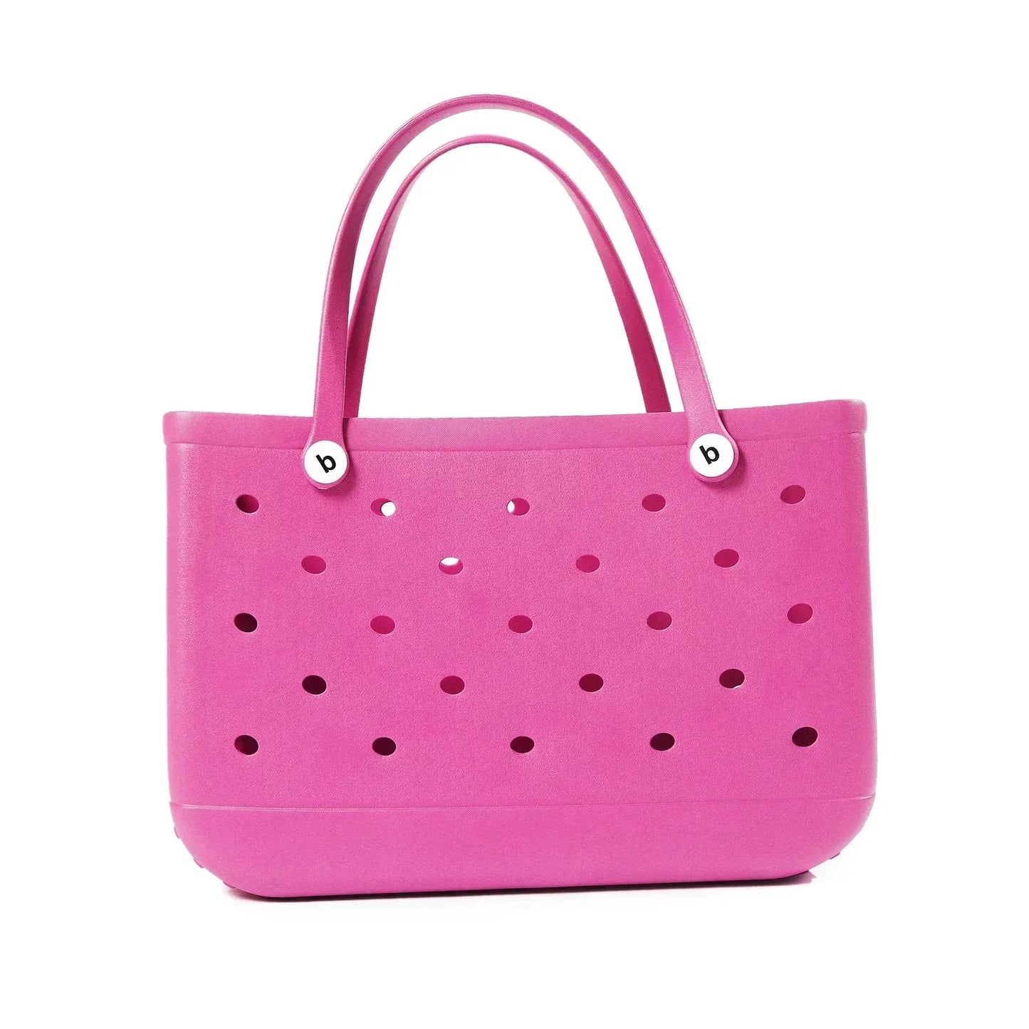 EVA Beach Bag for Women - Waterproof Bogg Rubber Travel Tote, Washable Handbag for Sports, Beach, Market, Pool